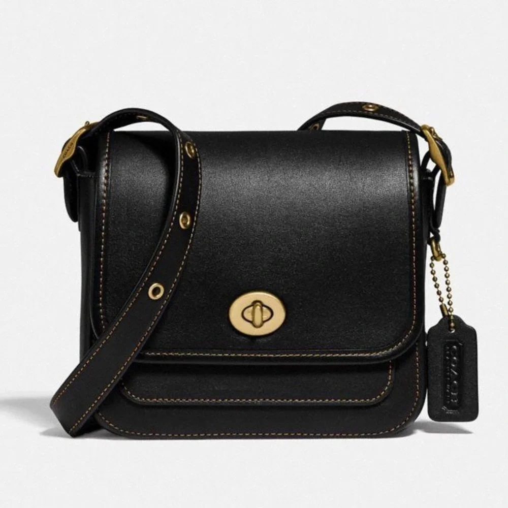 Coach Small Mini Rambler Glovetanned Leather Messenger Bag - Picture 6 of 10